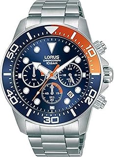 lorus rt347jx9 女士自动手表不锈钢表带